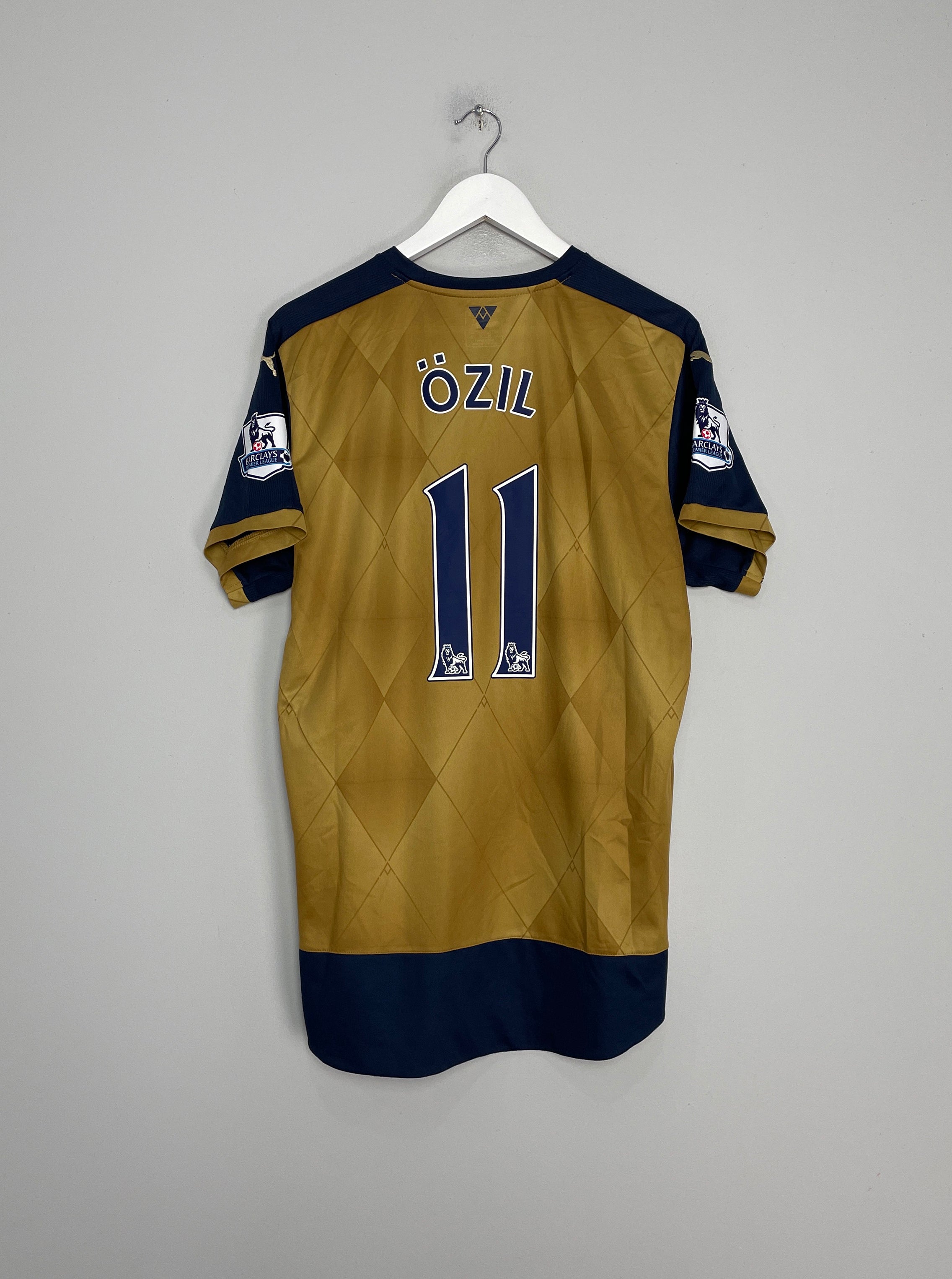 Shop 2015/16 ARSENAL OZIL #11 AWAY SHIRT (XL) PUMA, classic football shirts, vintage football shirts & retro soccer jerseys at Cult Kits