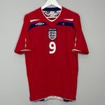 Shop 2008/10 ENGLAND ROONEY #9 AWAY SHIRT (L) UMBRO, classic football shirts, vintage football shirts & retro soccer jerseys at Cult Kits