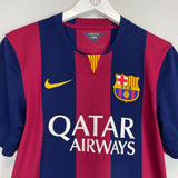 2014/15 BARCELONA MESSI #10 HOME SHIRT (S) NIKE