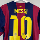 2014/15 BARCELONA MESSI #10 HOME SHIRT (S) NIKE