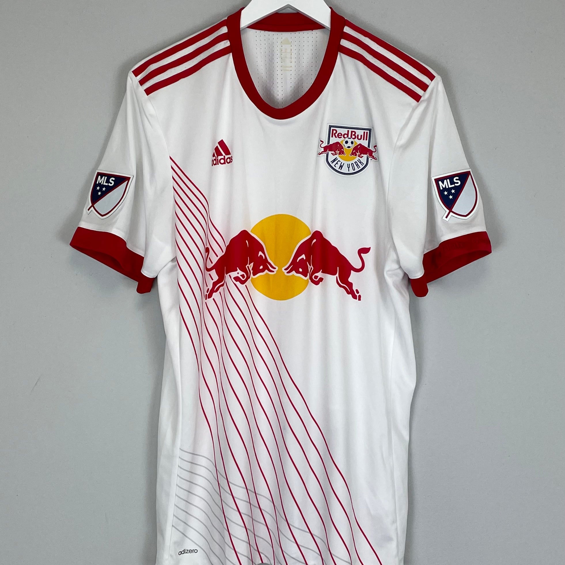 Shop 2017/18 NEW YORK RED BULLS HOME SHIRT (XL) ADIDAS, classic football shirts, vintage football shirts & retro soccer jerseys at Cult Kits