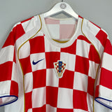 2004/06 CROATIA HOME SHIRT (XL) NIKE