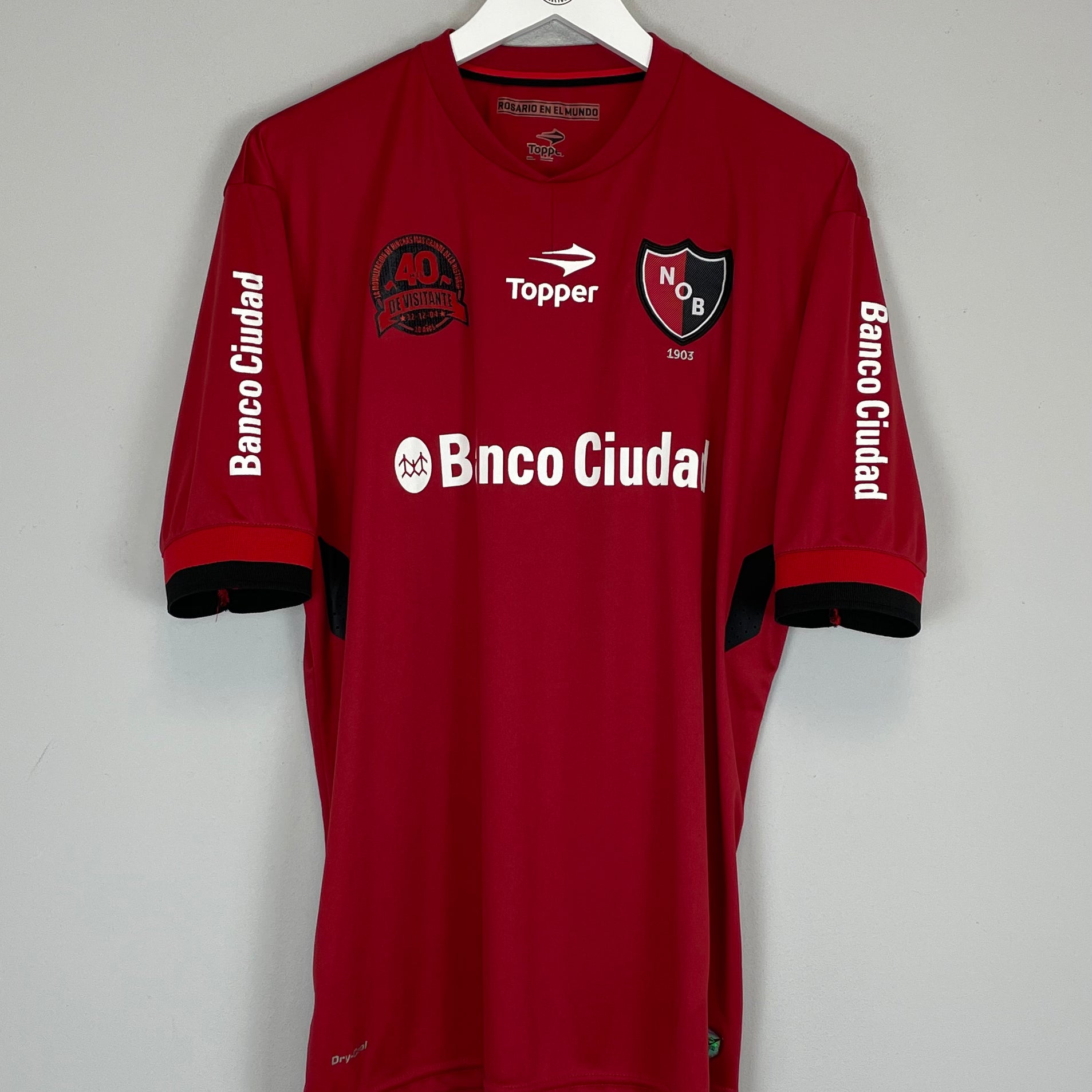 Shop 2014/15 NEWELLS OLD BOYS SPECIAL SHIRT (L) TOPPER, classic football shirts, vintage football shirts & retro soccer jerseys at Cult Kits