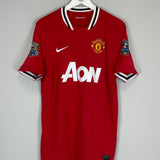 2011/12 MANCHESTER UNITED YOUNG #18 HOME SHIRT (L) NIKE
