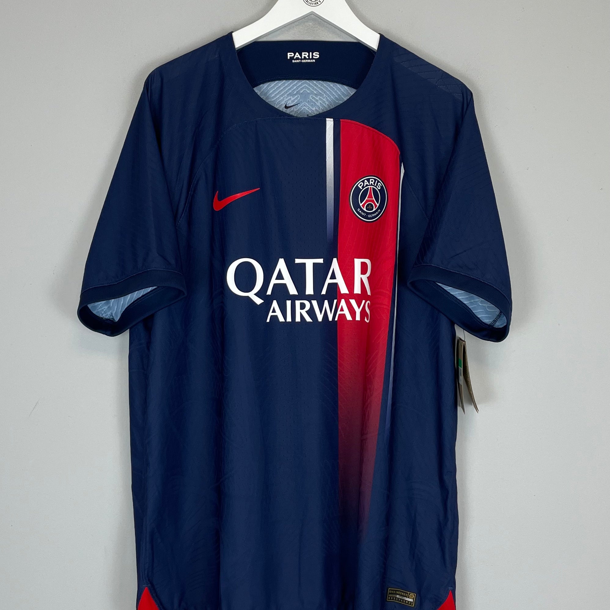 Shop 2023/24 PSG *BNWT* AUTHENTIC HOME SHIRT (XL) NIKE, classic football shirts, vintage football shirts & retro soccer jerseys at Cult Kits