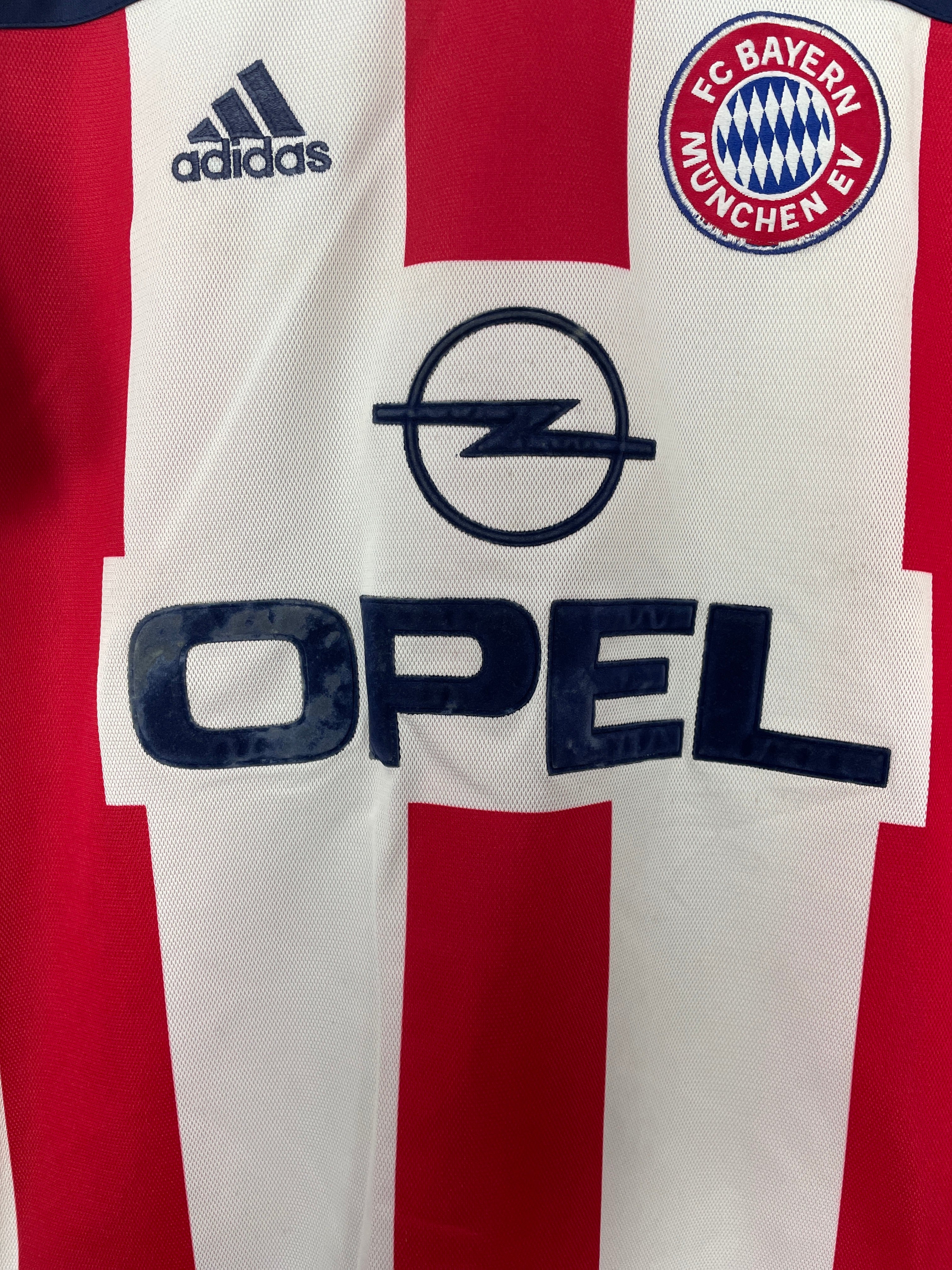 Shop 2000/02 BAYERN MUNICH AWAY SHIRT (L) ADIDAS, classic football shirts, vintage football shirts & retro soccer jerseys at Cult Kits
