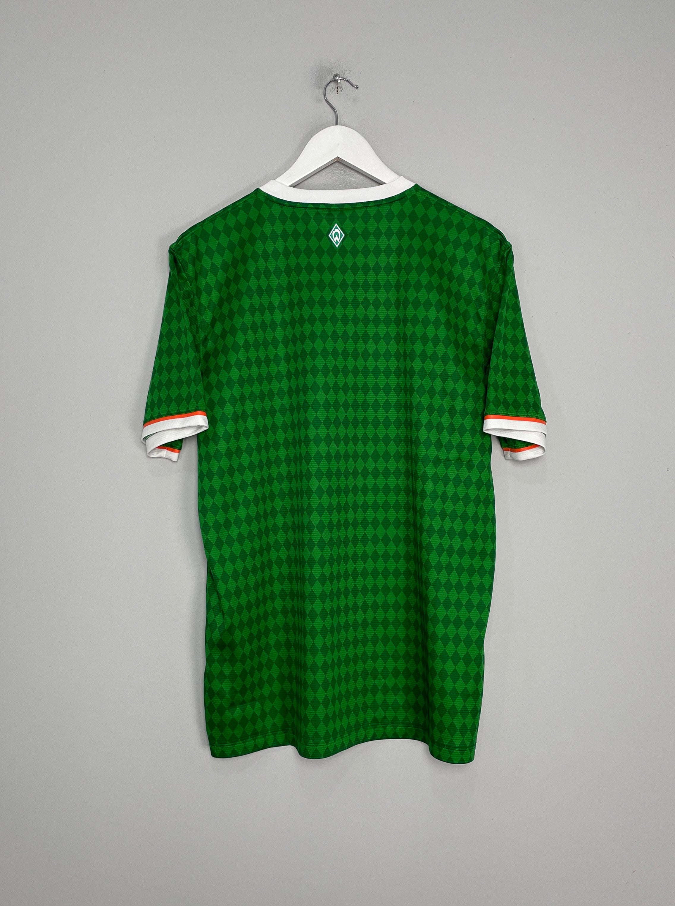 Shop 2013/14 WERDER BREMEN HOME SHIRT (L) NIKE, classic football shirts, vintage football shirts & retro soccer jerseys at Cult Kits
