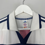 Shop 2000/02 BAYERN MUNICH AWAY SHIRT (L) ADIDAS, classic football shirts, vintage football shirts & retro soccer jerseys at Cult Kits