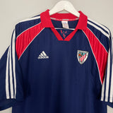 Shop 1999/00 ATHLETIC BILBAO AWAY SHIRT (XL) ADIDAS, classic football shirts, vintage football shirts & retro soccer jerseys at Cult Kits