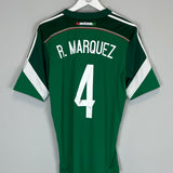 2013/15 MEXICO R.MARQUEZ #4 HOME SHIRT (M) ADIDAS