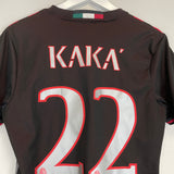 2016/17 AC MILAN KAKA #22 HOME SHIRT (M) ADIDAS