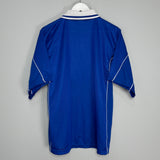 Shop 2000/01 LEICESTER CITY HOME SHIRT (L) LE COQ SPORTIF, classic football shirts, vintage football shirts & retro soccer jerseys at Cult Kits