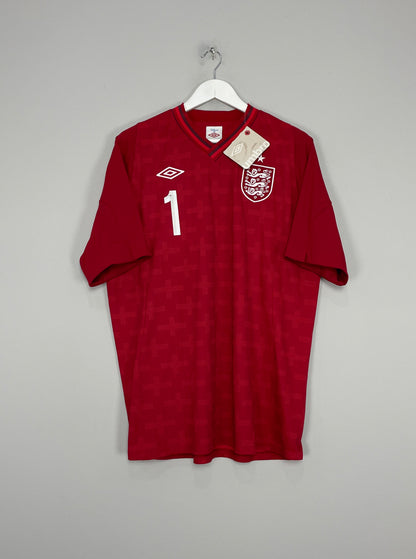 2012/13 ENGLAND HART #1 *BNWT* GK SHIRT (XL) UMBRO