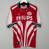 Shop 1996/97 PSV HOME SHIRT (XL) NIKE, classic football shirts, vintage football shirts & retro soccer jerseys at Cult Kits