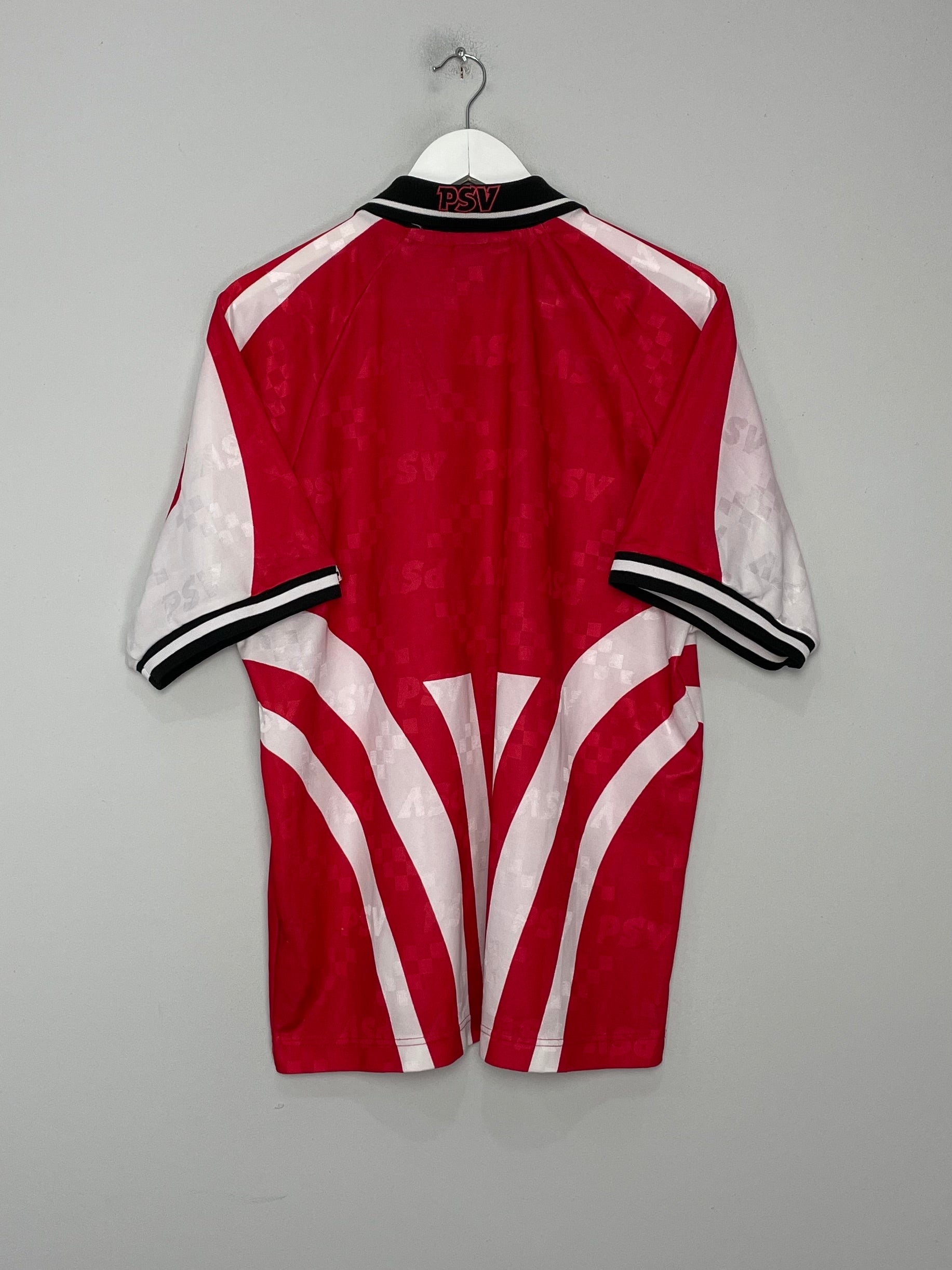 Shop 1996/97 PSV HOME SHIRT (XL) NIKE, classic football shirts, vintage football shirts & retro soccer jerseys at Cult Kits