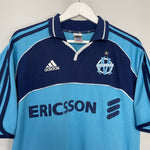 Shop 2000/01 MARSEILLE HOME SHIRT (M) ADIDAS, classic football shirts, vintage football shirts & retro soccer jerseys at Cult Kits