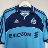 Shop 2000/01 MARSEILLE HOME SHIRT (M) ADIDAS, classic football shirts, vintage football shirts & retro soccer jerseys at Cult Kits