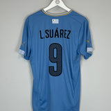 2014/15 URUGUAY SUAREZ #9 HOME SHIRT (L) PUMA