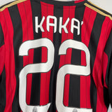 2013/14 AC MILAN KAKA #22 HOME SHIRT (L) ADIDAS