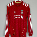 Shop 2010/12 LIVERPOOL TORRES #9 L/S HOME SHIRT (L) ADIDAS, classic football shirts, vintage football shirts & retro soccer jerseys at Cult Kits