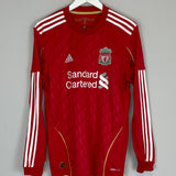 Shop 2010/12 LIVERPOOL TORRES #9 L/S HOME SHIRT (L) ADIDAS, classic football shirts, vintage football shirts & retro soccer jerseys at Cult Kits
