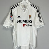 2004/05 REAL MADRID RONALDO #9 HOME SHIRT (L) ADIDAS