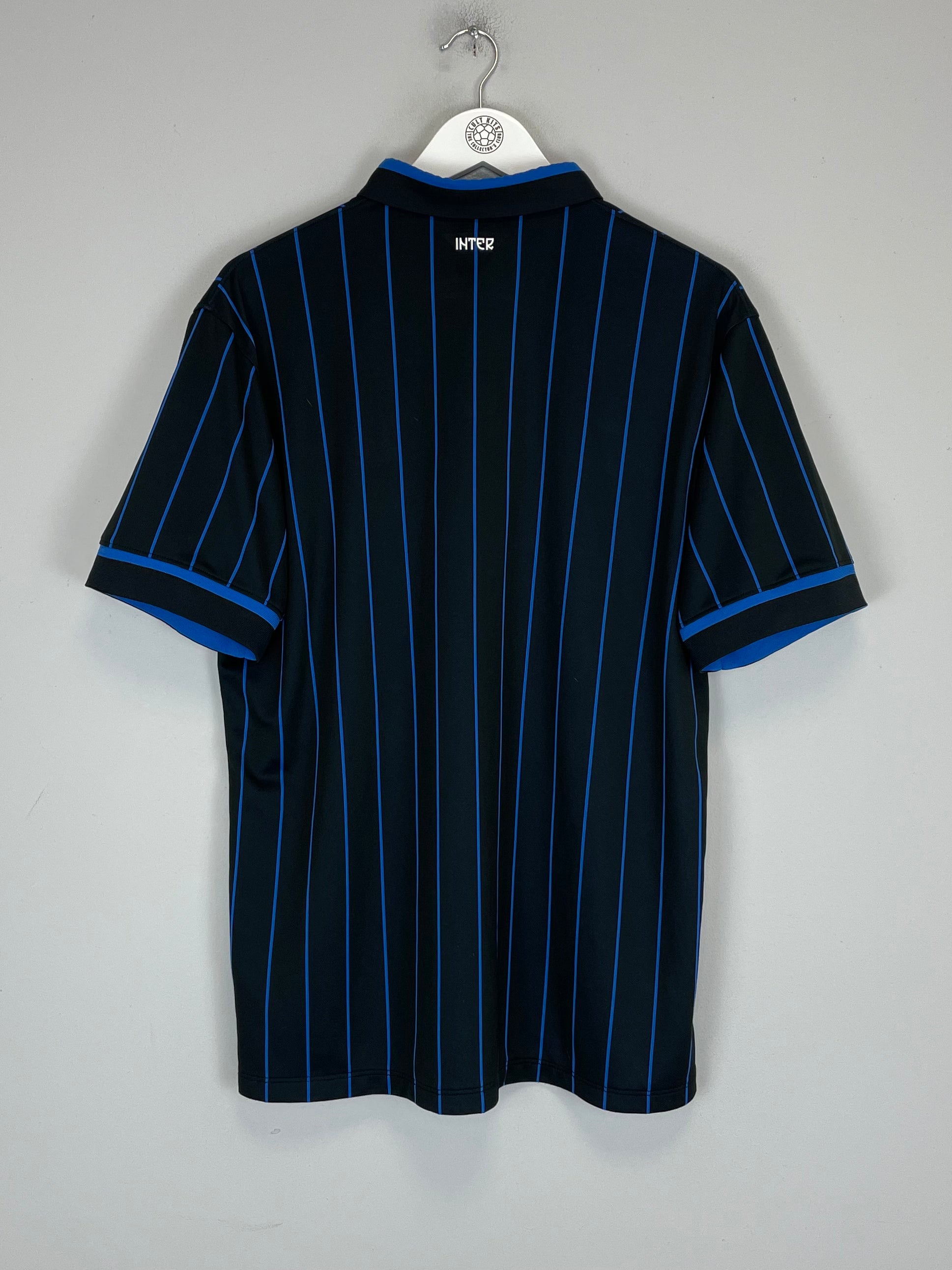Shop 2014/15 INTER MILAN HOME SHIRT (L) NIKE, classic football shirts, vintage football shirts & retro soccer jerseys at Cult Kits