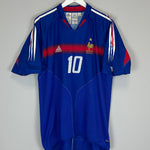 Shop 2004/06 FRANCE ZIDANE #10 HOME SHIRT (XL) ADIDAS, classic football shirts, vintage football shirts & retro soccer jerseys at Cult Kits