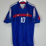 Shop 2004/06 FRANCE ZIDANE #10 HOME SHIRT (XL) ADIDAS, classic football shirts, vintage football shirts & retro soccer jerseys at Cult Kits