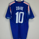 Shop 2004/06 FRANCE ZIDANE #10 HOME SHIRT (XL) ADIDAS, classic football shirts, vintage football shirts & retro soccer jerseys at Cult Kits