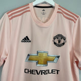 2018/19 MANCHESTER UNITED MCTOMINAY #39 AWAY SHIRT (L) ADIDAS
