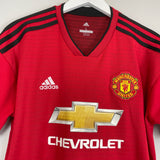2018/19 MANCHESTER UNITED ALEXIS #7 HOME SHIRT (L) ADIDAS