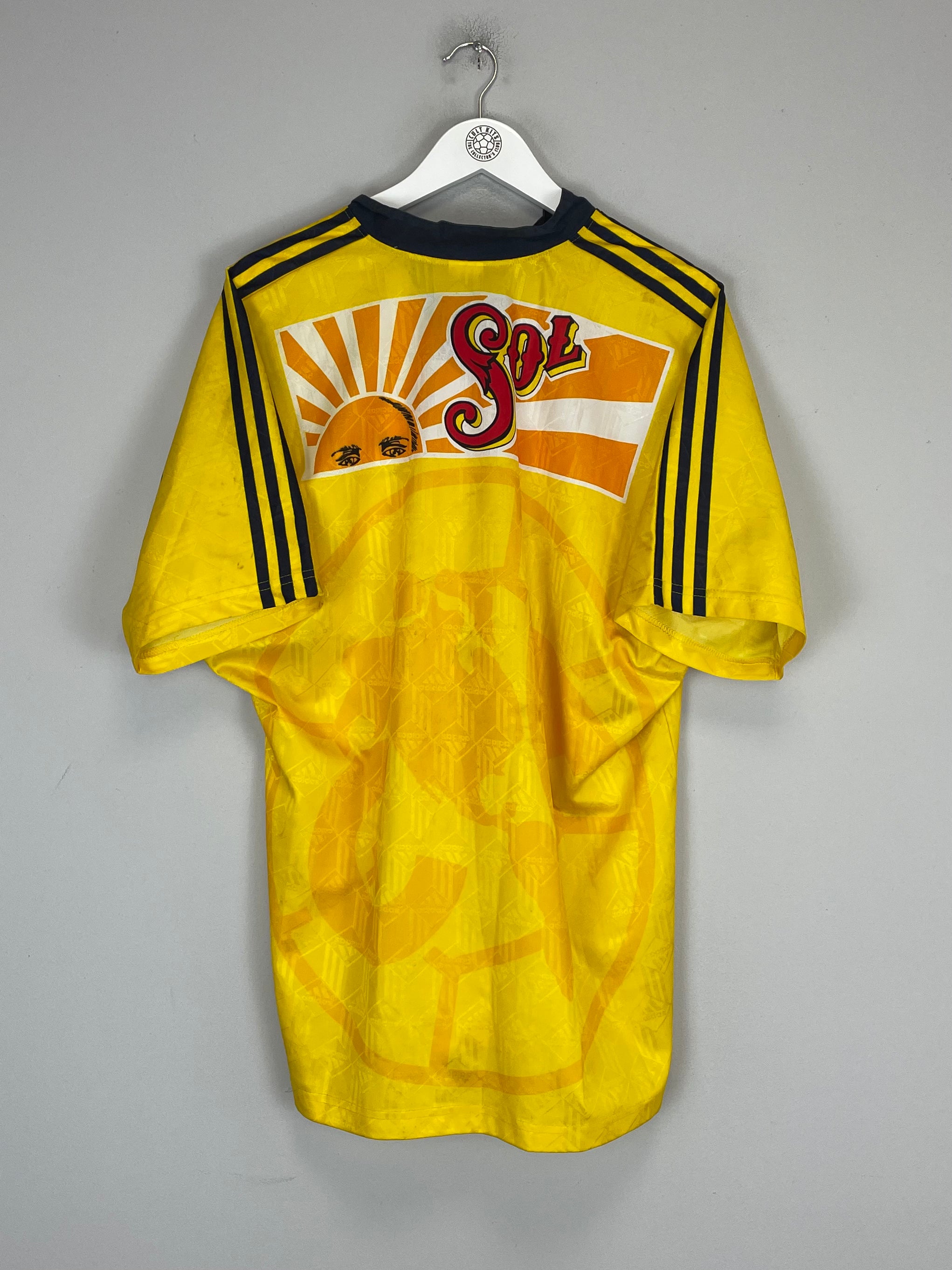 Shop 1996/99 CLUB AMERICA *SQUAD SIGNED* HOME SHIRT (XL) ADIDAS, classic football shirts, vintage football shirts & retro soccer jerseys at Cult Kits