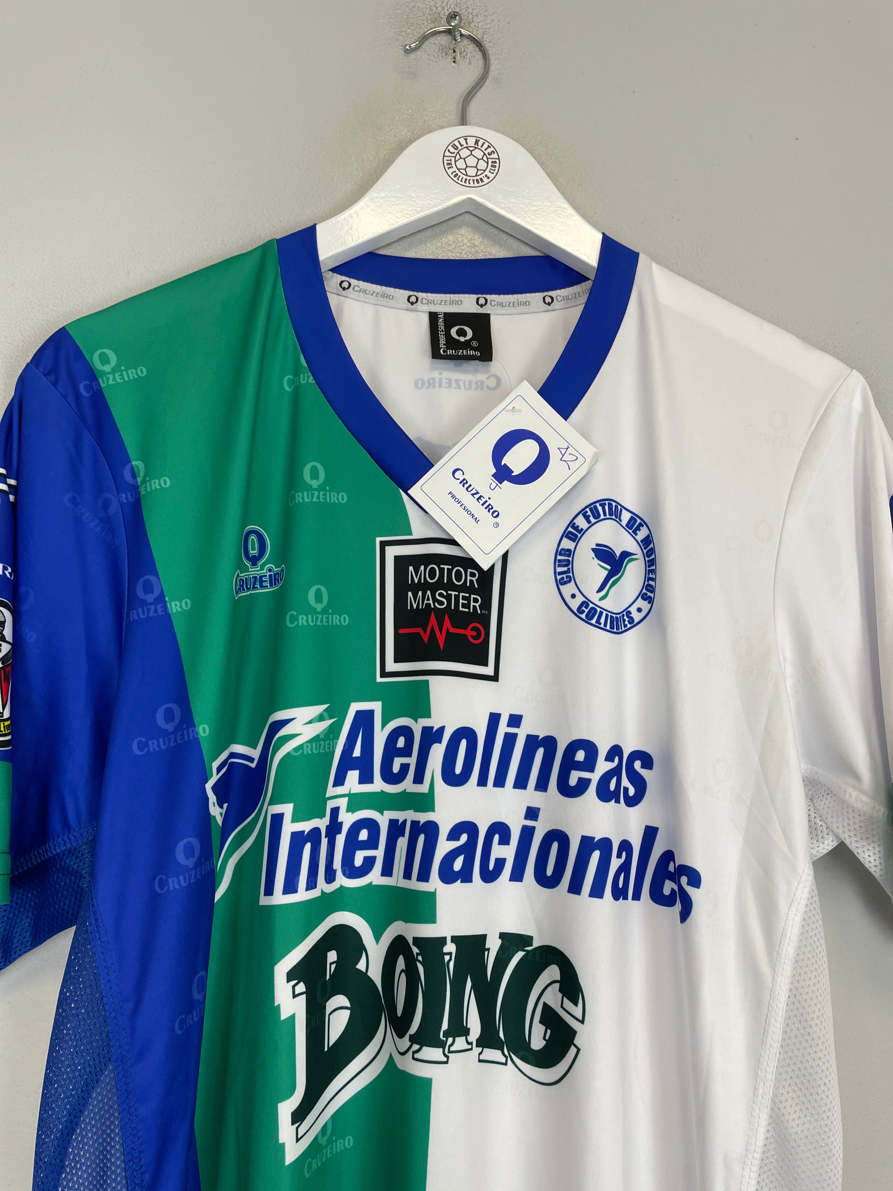 Shop 2002/03 COLIBRIES DE MORELOS *BNWT* HOME SHIRT (XL) CRUZEIRO, classic football shirts, vintage football shirts & retro soccer jerseys at Cult Kits