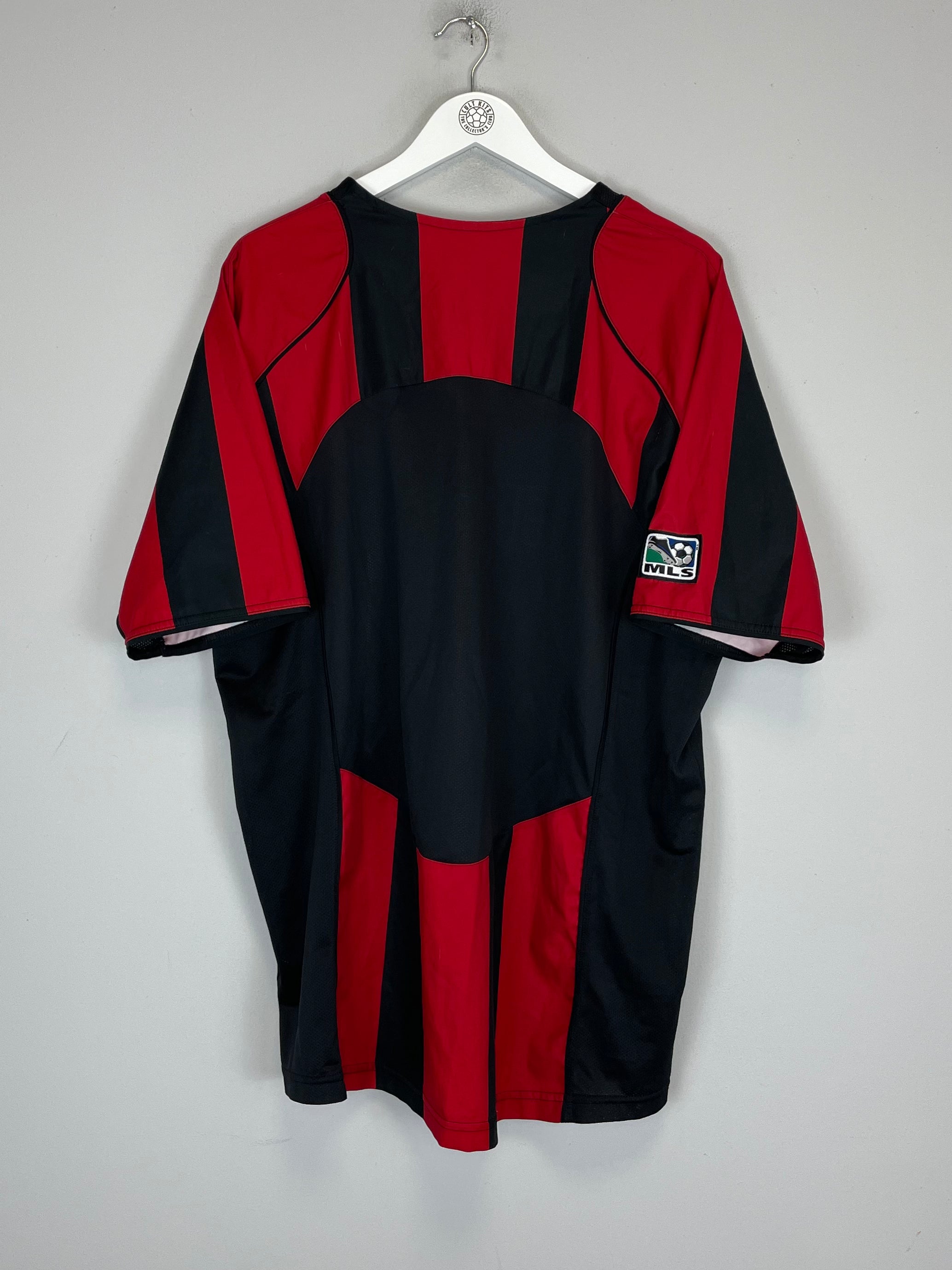 Shop 2005/06 NY/NJ MESTROSTARS HOME SHIRT (XL) NIKE, classic football shirts, vintage football shirts & retro soccer jerseys at Cult Kits