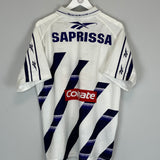 Shop 1997/98 DEPORTIVO SAPRISSA AWAY SHIRT (L) REEBOK, classic football shirts, vintage football shirts & retro soccer jerseys at Cult Kits
