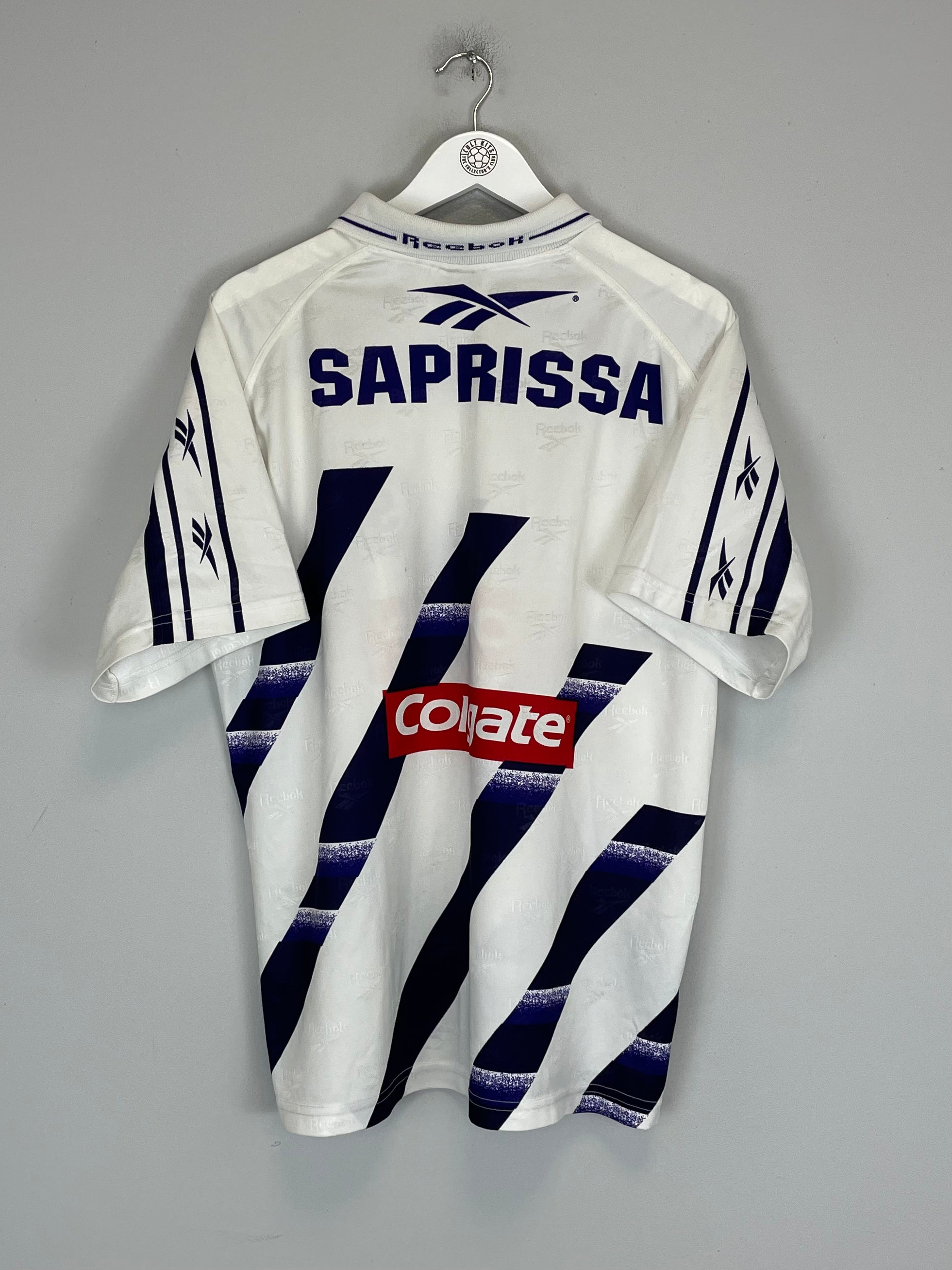 Shop 1997/98 DEPORTIVO SAPRISSA AWAY SHIRT (L) REEBOK, classic football shirts, vintage football shirts & retro soccer jerseys at Cult Kits