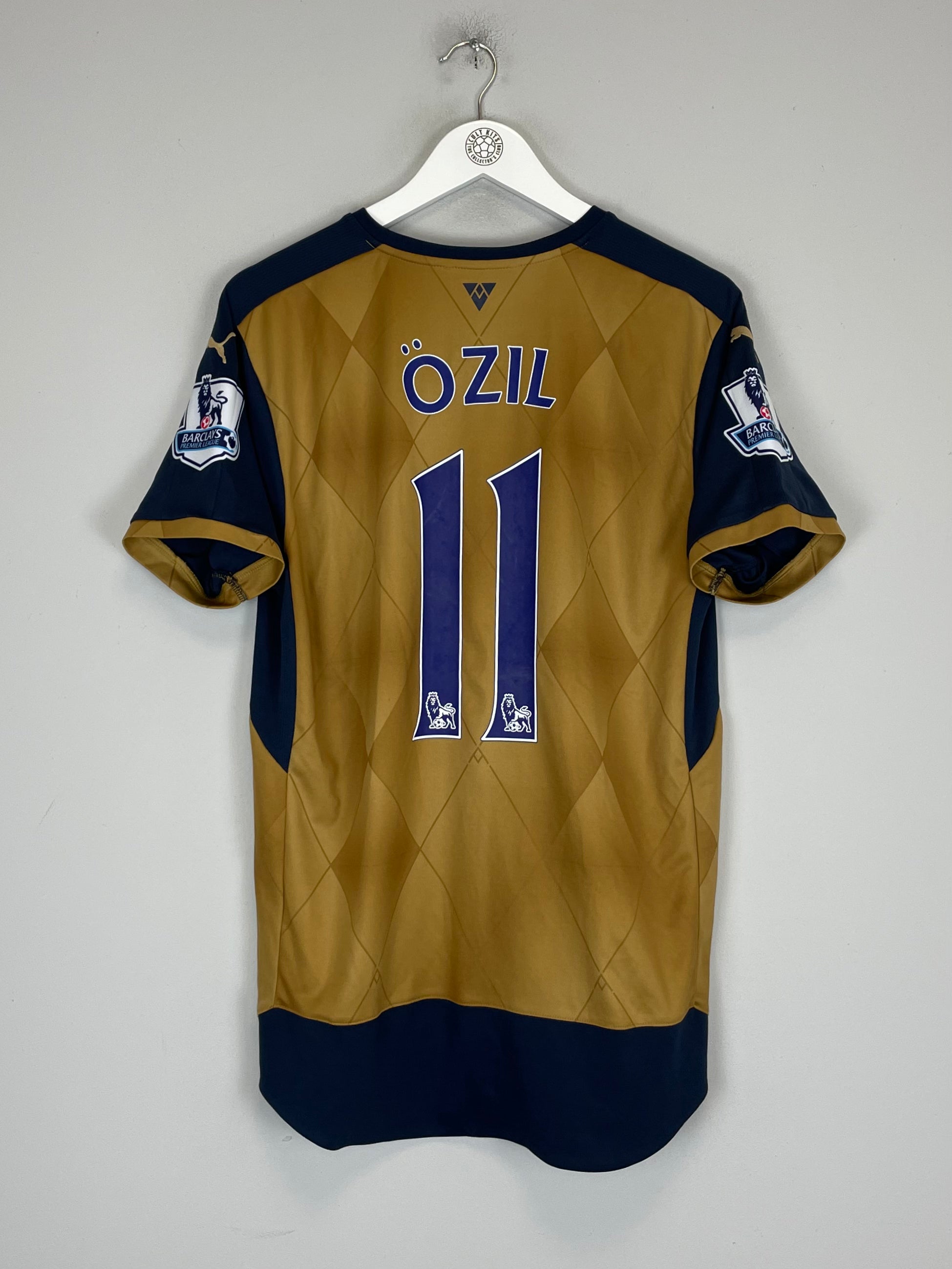 Shop 2015/16 ARSENAL OZIL #11 AWAY SHIRT (L) PUMA, classic football shirts, vintage football shirts & retro soccer jerseys at Cult Kits
