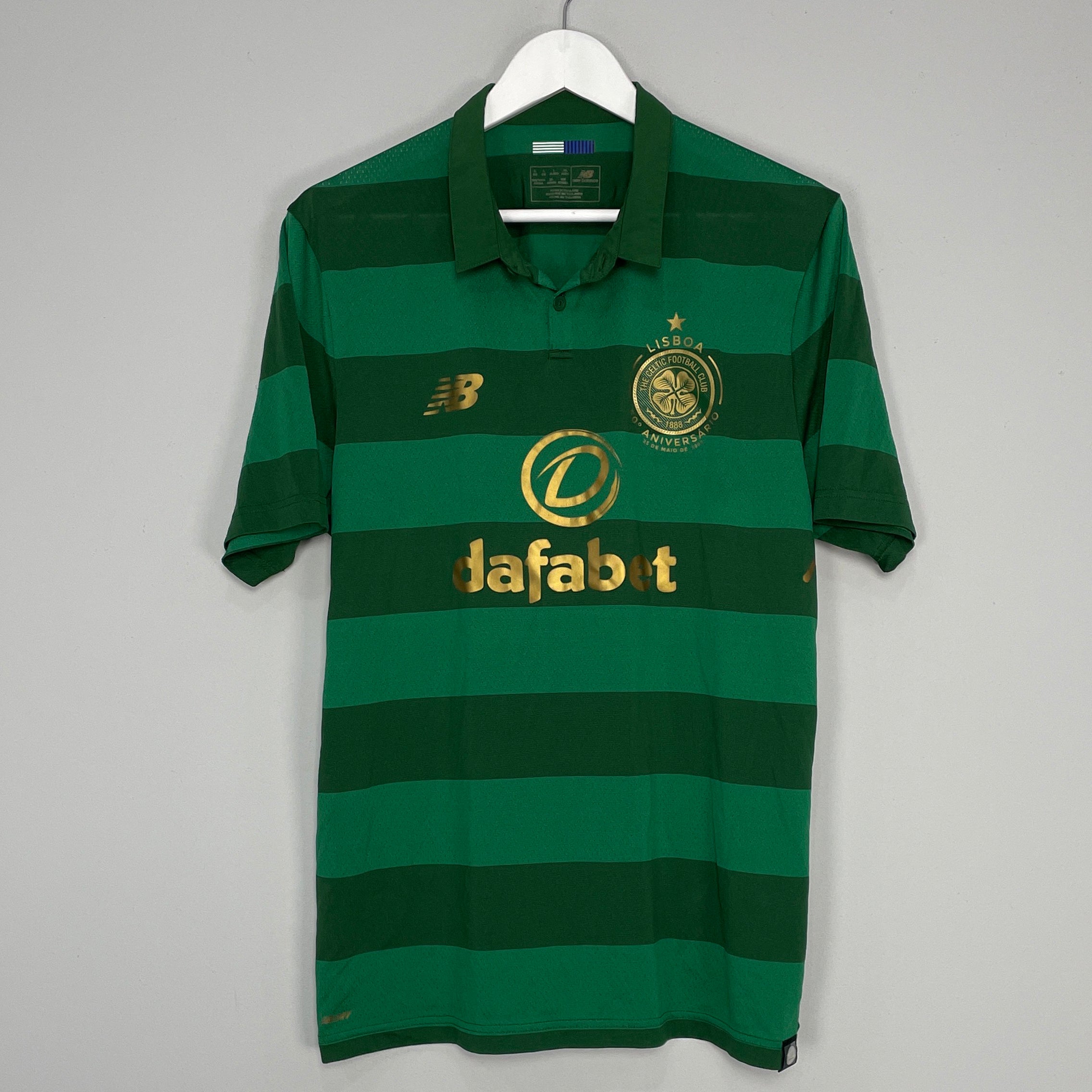 Shop 2017/18 CELTIC *50 YEAR* AWAY SHIRT (L) NEW BALANCE, classic football shirts, vintage football shirts & retro soccer jerseys at Cult Kits