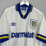 1993/95 PARMA *MINT* HOME SHIRT (L) UMBRO