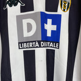1999/00 JUVENTUS ZIDANE #21 HOME SHIRT (L) KAPPA