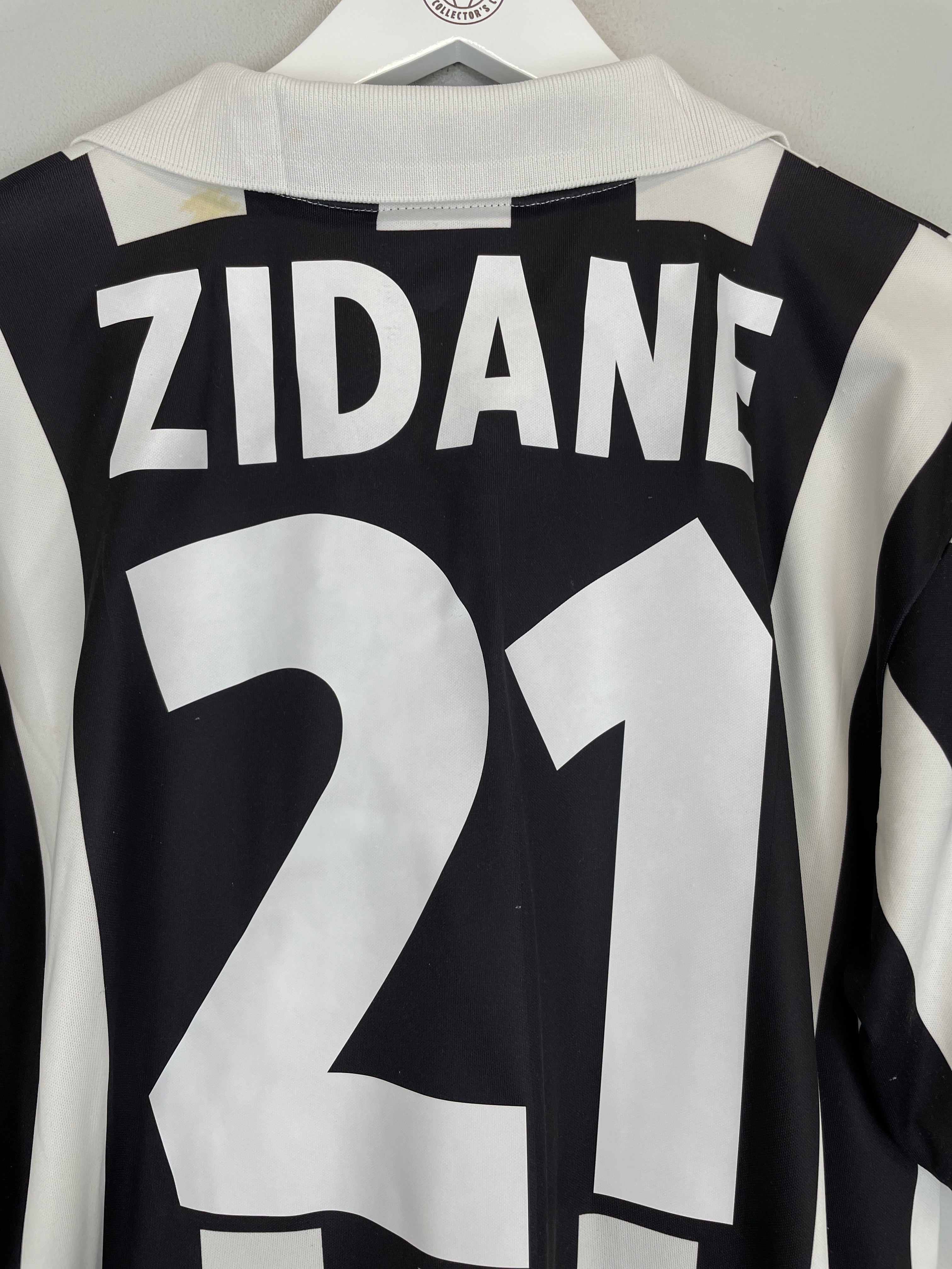Zidane 21 Juventus 1999-2000 Home Retro Jersey - Men - Ou Gold Zidane 21 Juventus 1999-2000 Home Retro Jersey - Men - Ou Gold