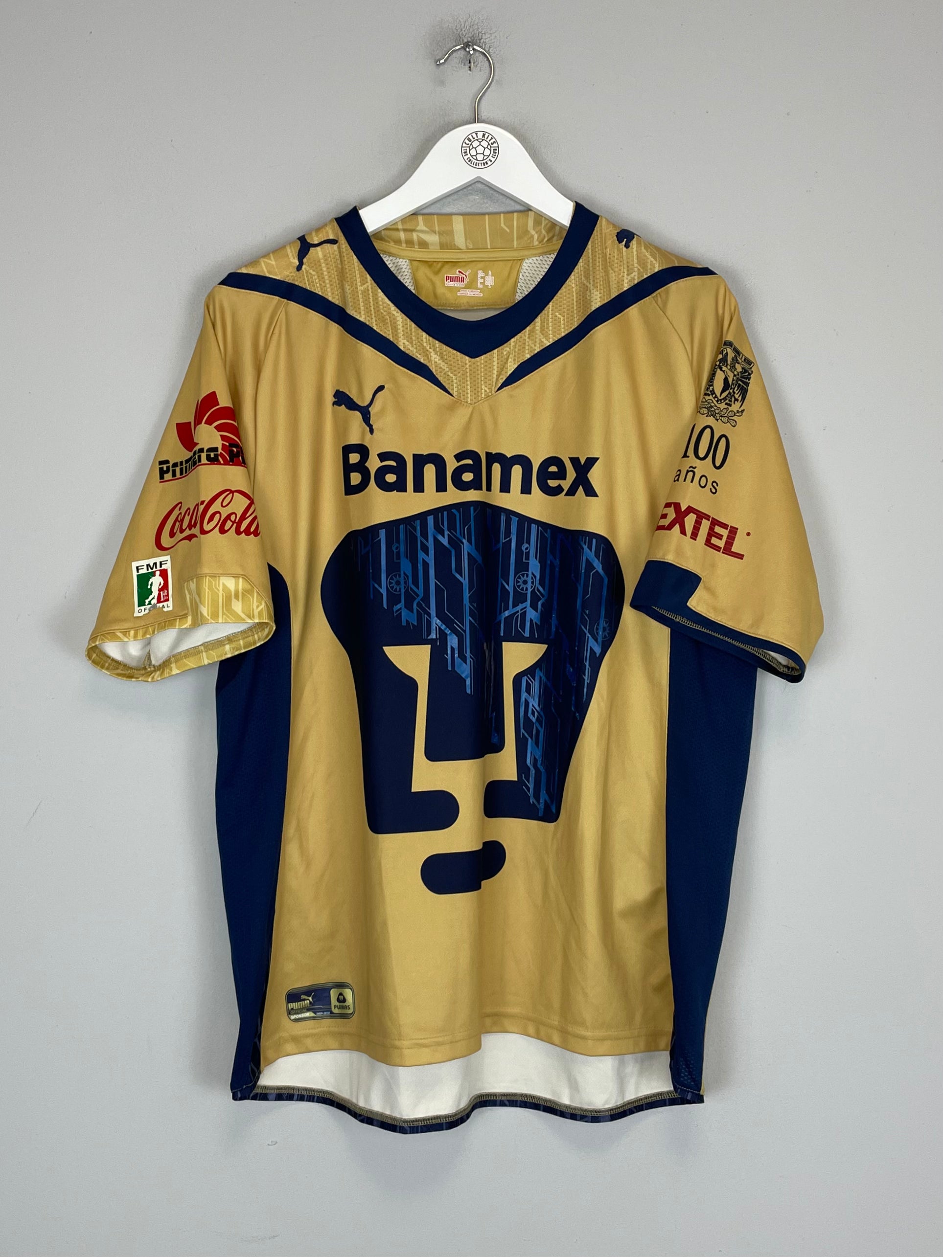 Shop 2009/10 UNAM PUMAS VERON #4 THIRD SHIRT (L) PUMA, classic football shirts, vintage football shirts & retro soccer jerseys at Cult Kits
