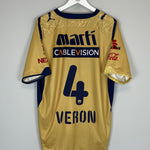 Shop 2009/10 UNAM PUMAS VERON #4 THIRD SHIRT (L) PUMA, classic football shirts, vintage football shirts & retro soccer jerseys at Cult Kits