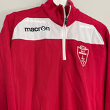Shop 2017/18 MONZA 1/4 ZIP JACKET (L) MACRON, classic football shirts, vintage football shirts & retro soccer jerseys at Cult Kits