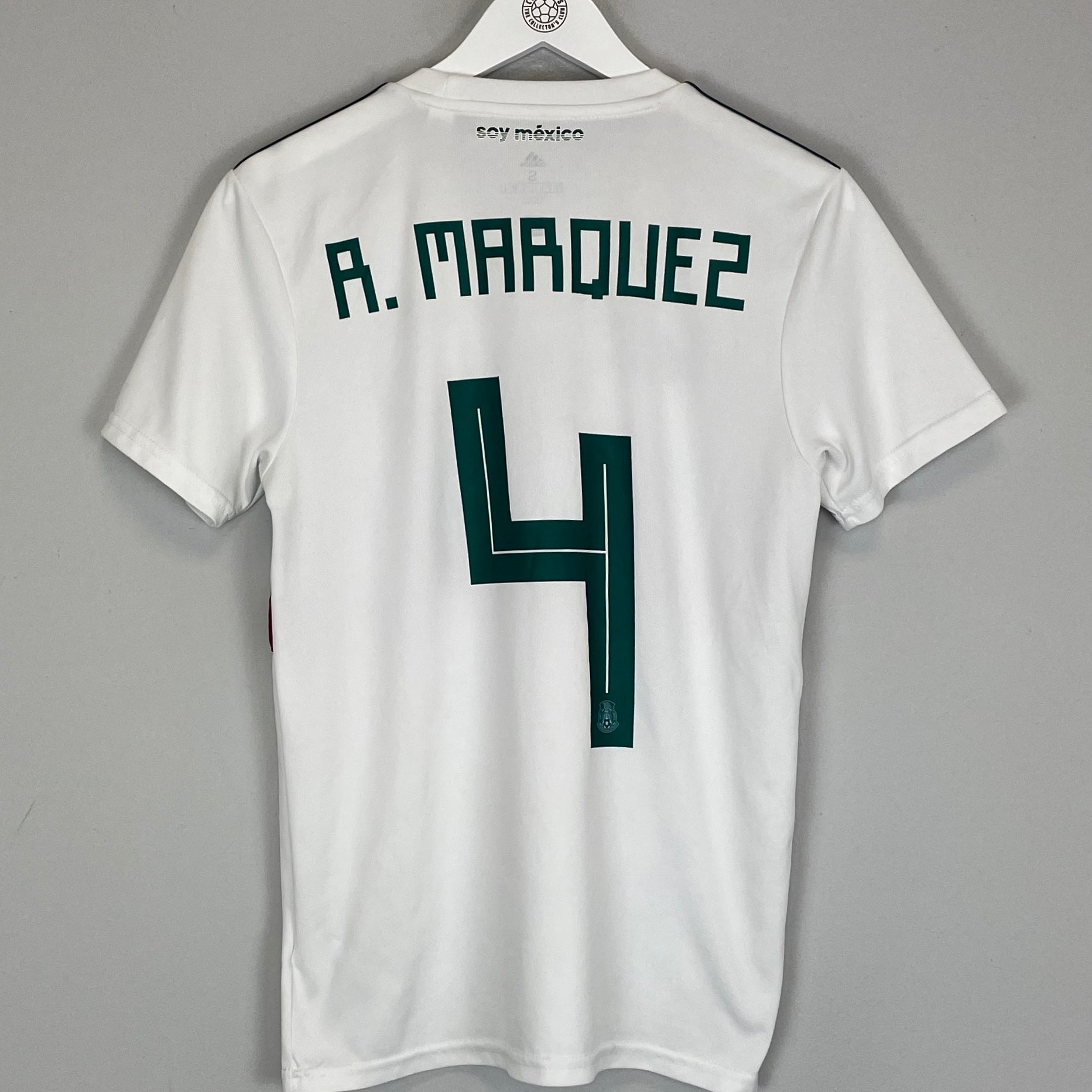 Shop 2018/19 MEXICO R.MARQUEZ #4 AWAY SHIRT (S) ADIDAS, classic football shirts, vintage football shirts & retro soccer jerseys at Cult Kits