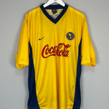 Shop 2000/01 CLUB AMERICA HOME SHIRT (XL) NIKE, classic football shirts, vintage football shirts & retro soccer jerseys at Cult Kits