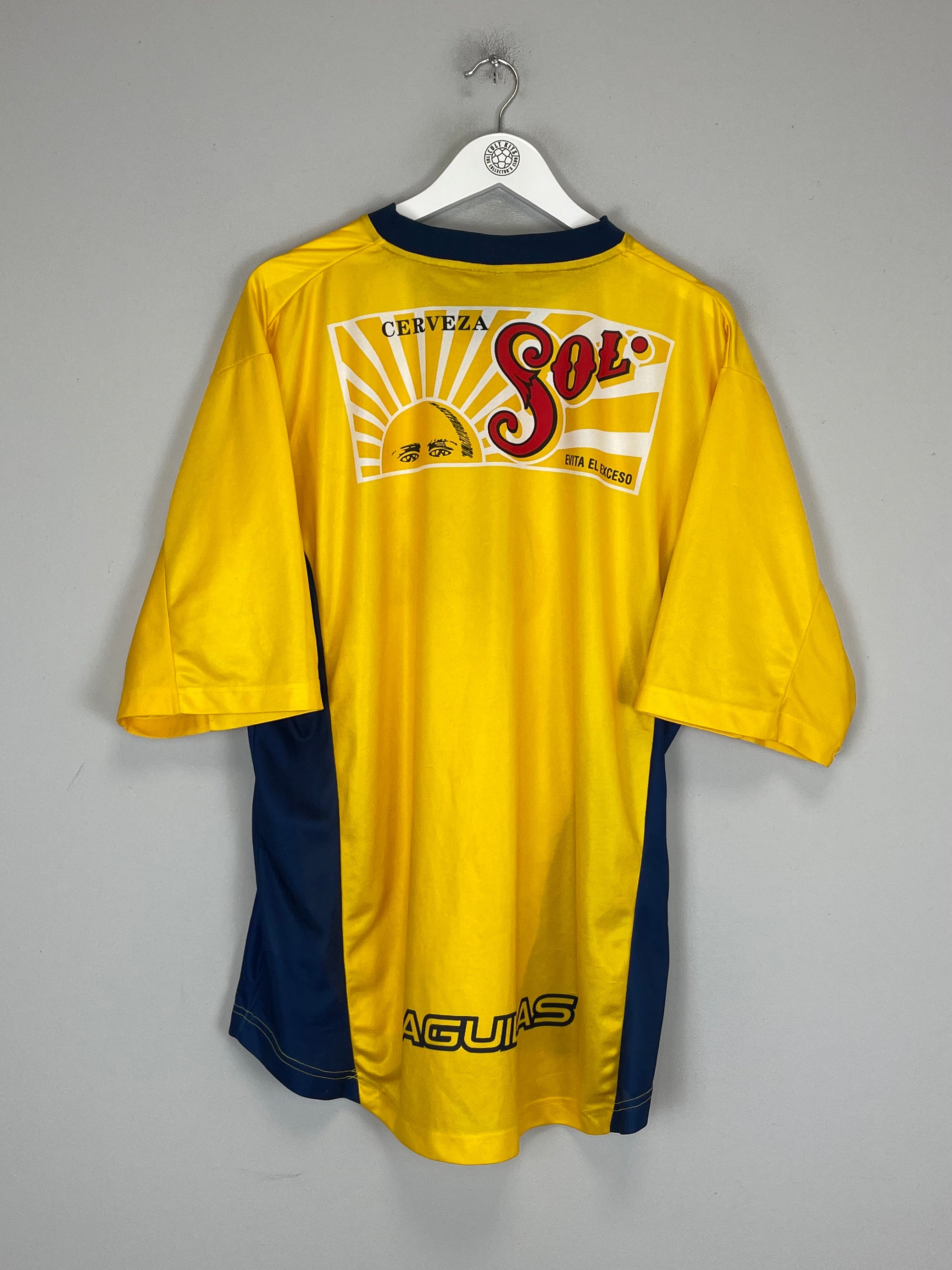 Shop 2000/01 CLUB AMERICA HOME SHIRT (XL) NIKE, classic football shirts, vintage football shirts & retro soccer jerseys at Cult Kits