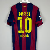 2014/15 BARCELONA MESSI #10 HOME SHIRT (L) NIKE