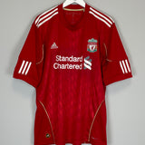 Shop 2011/12 LIVERPOOL GERRARD #8 HOME SHIRT (XL) ADIDAS, classic football shirts, vintage football shirts & retro soccer jerseys at Cult Kits